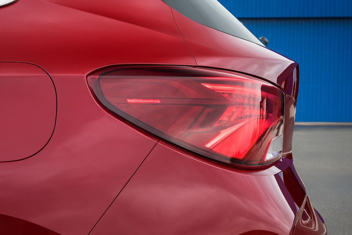 Luces traseras LED del Chevrolet Onix.