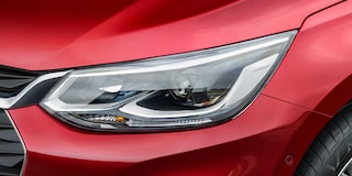 Vista en detalle del faro LED del Onix.