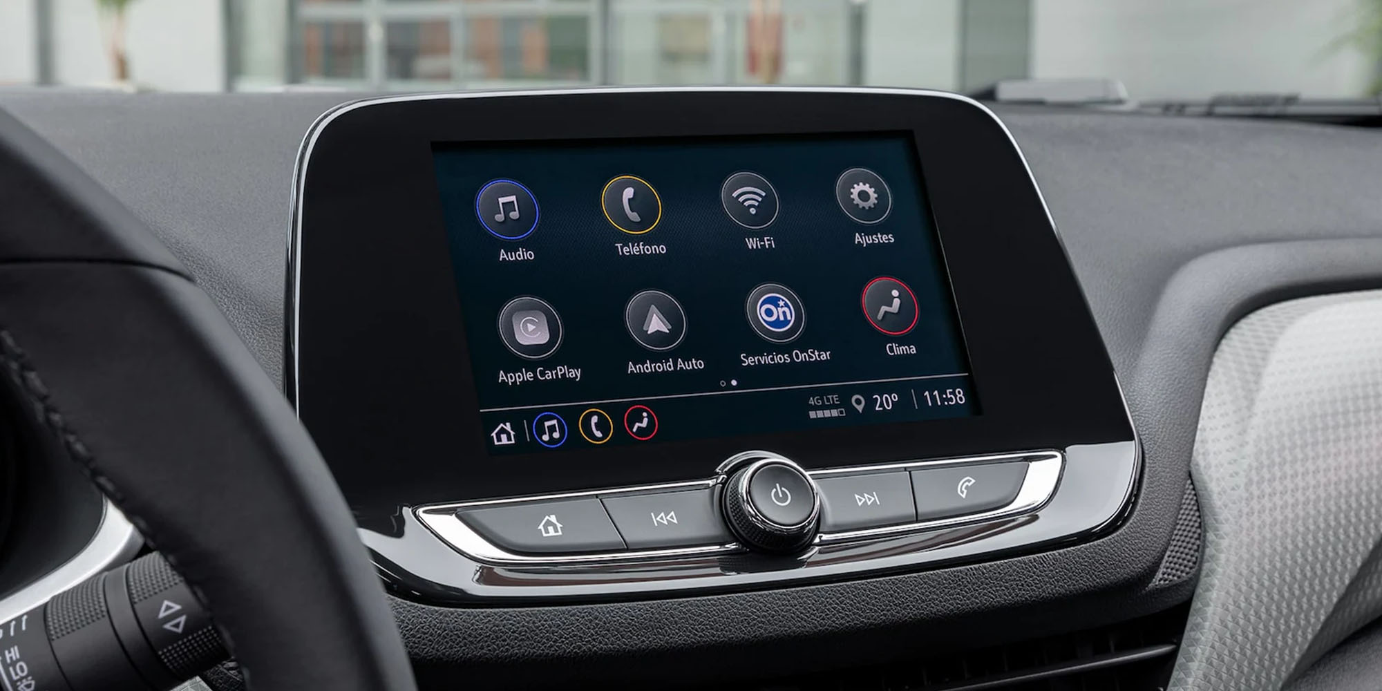 Pantalla de 8 pulgadas del tablero del Onix.