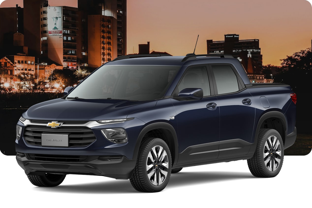 Chevrolet Montana LT con tecnología de punta y diseño deportivo.