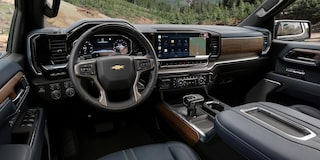  Vista completa del tablero de la Chevrolet Silverado.