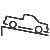 "Ícono de Asistente para descenso en pendiente. "