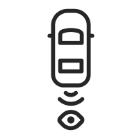 "Ícono de Múltiples vistas de cámara. "