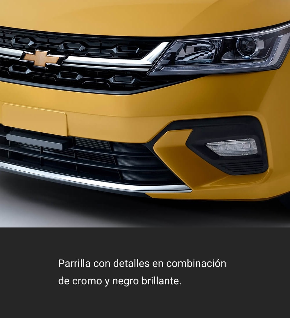 Parrilla del Chevrolet Sail Hatchback