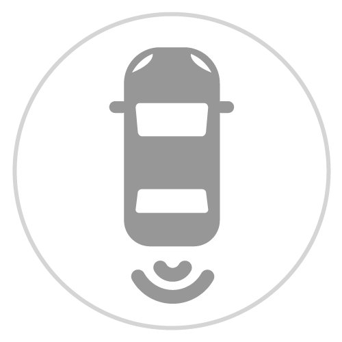 Sientete protegido en el Chevrolet Sail Hatchback con su sensor de reversa