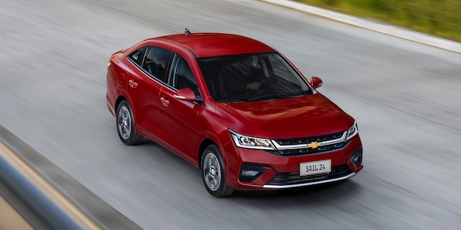 Chevrolet Sail, vista frente ciudad