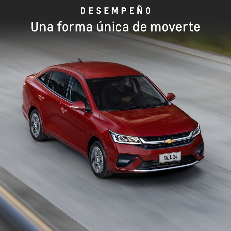 Siéntete a gusto con el desempeño del Chevrolet Sail