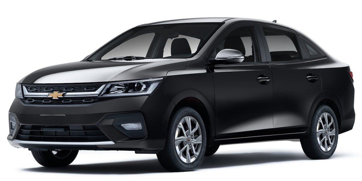 Chevrolet Sail en color negro