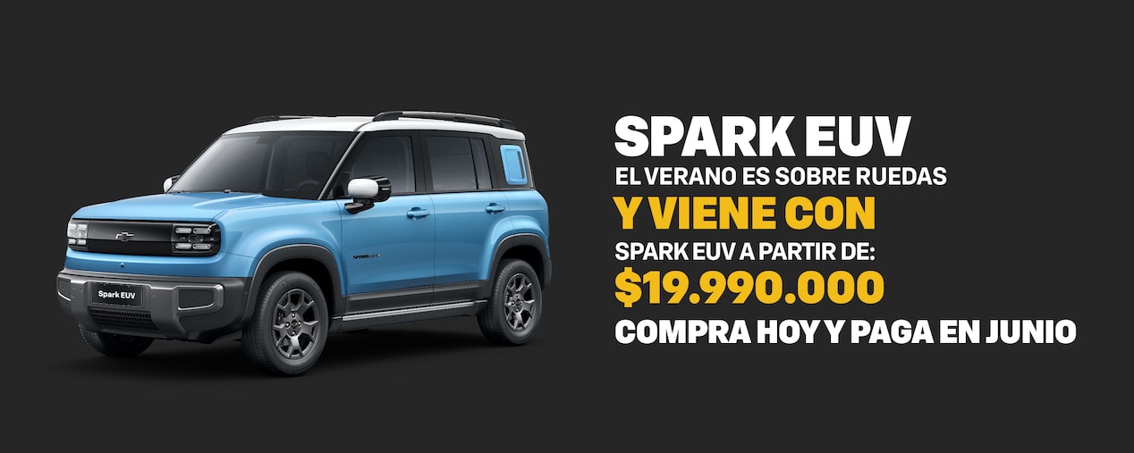 Chevrolet Spark EUV el verano es sobre ruedas