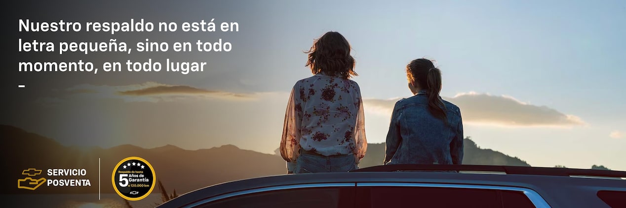 Servicio de posventa Chevrolet, nuestro respaldo en todo momento, en todo lugar