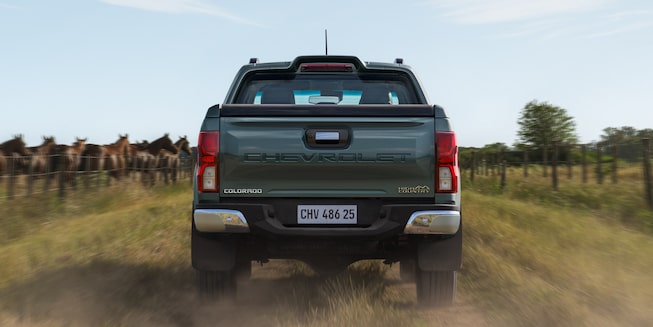 Vista trasera Chevrolet Colorado High Country