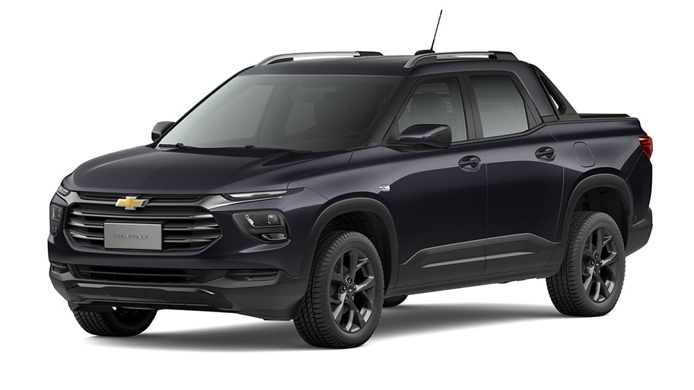Elige la nueva pickup Chevrolet Montana color gris oscuro