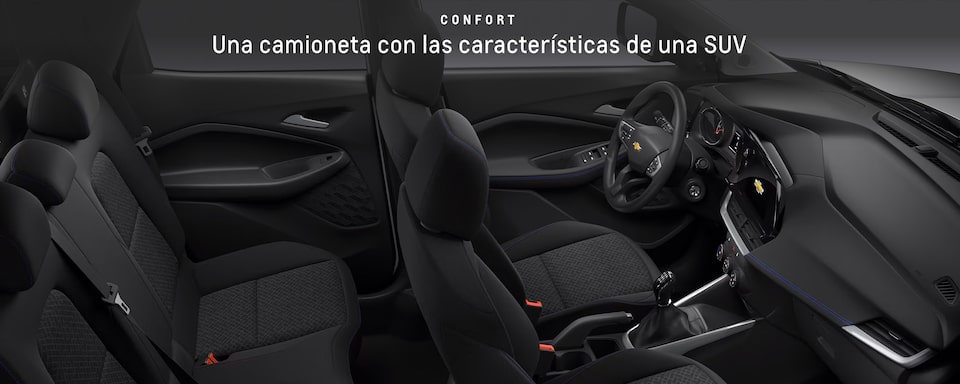 La nueva pickup Chevrolet Montana trae la comodidad de una SUV