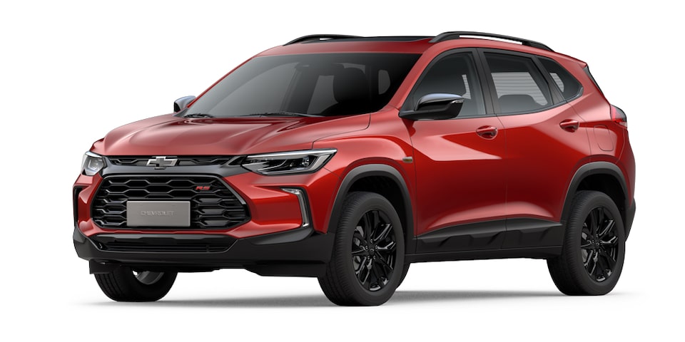 Elige la nueva camioneta Chevrolet Tracker Turbo RS Color Rojo