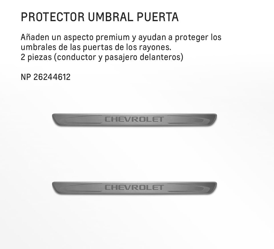 Chevrolet Tracker Accesorios - confort con tu Camioneta SUV