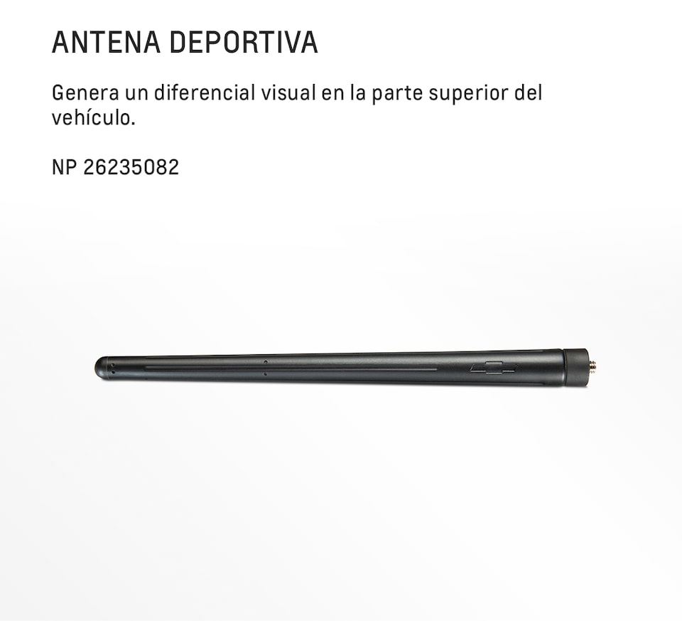 Chevrolet Tracker Accesorios - Antena con tu Camioneta SUV