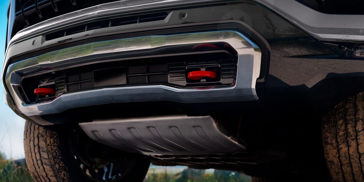 Faro trasero LED de la Chevrolet Tahoe 2025 en color blanco, diseño moderno y elegante