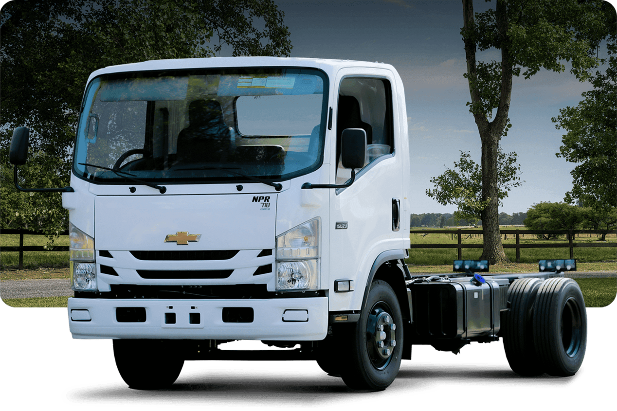 Camión Chevrolet NPR versión 718.