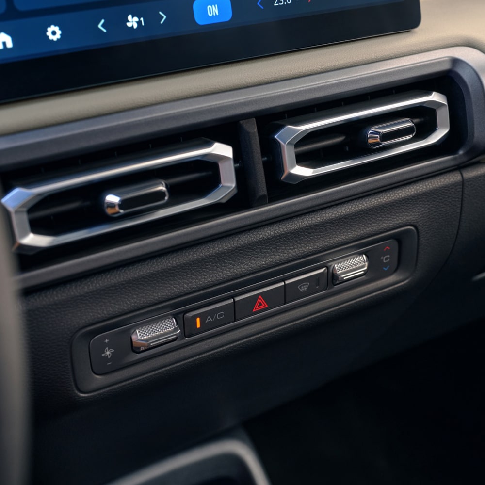 Centro Multimedia con pantalla de 10.1" a bordo del Chevrolet Spark EUV.