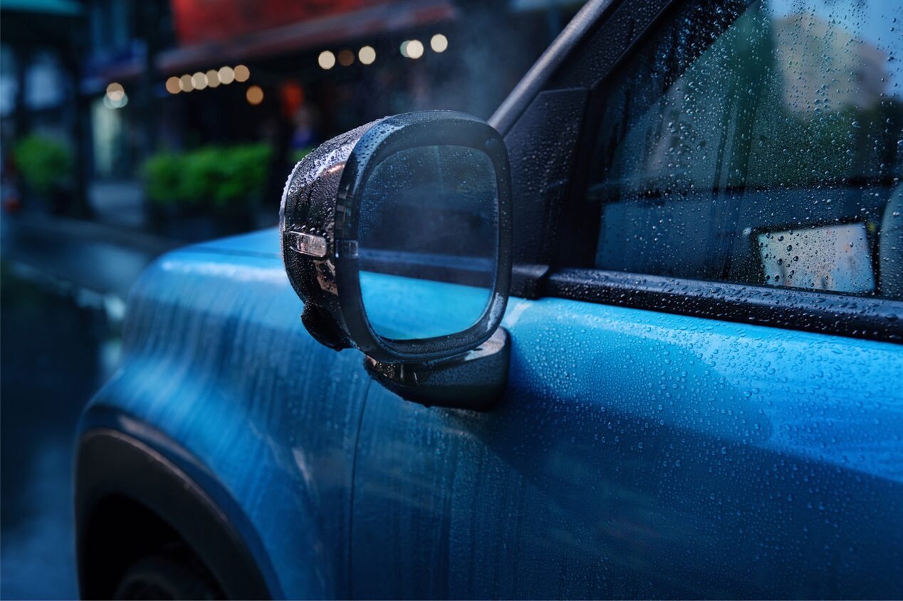 Retrovisores del Chevrolet Spark EUV.