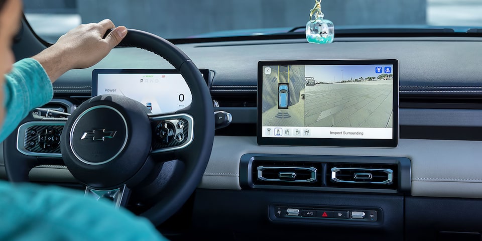 Centro Multimedia con pantalla de 10.1" a bordo del Chevrolet Spark EUV.