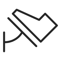 Ícono de bloqueo electrónico.