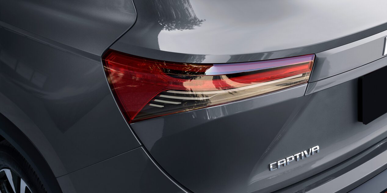 Maletero de la Chevrolet Captiva XL.