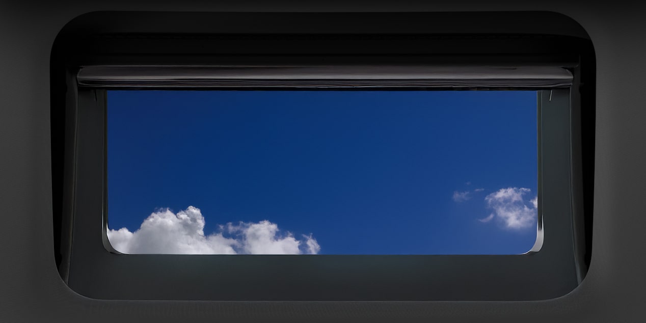 Sunroof panorámico de la Chevrolet Groove.