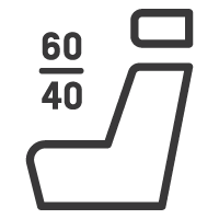 Ícono de 60/40 asientos.